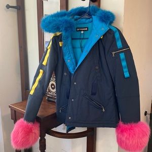 GF Ferré Italian ski jacket